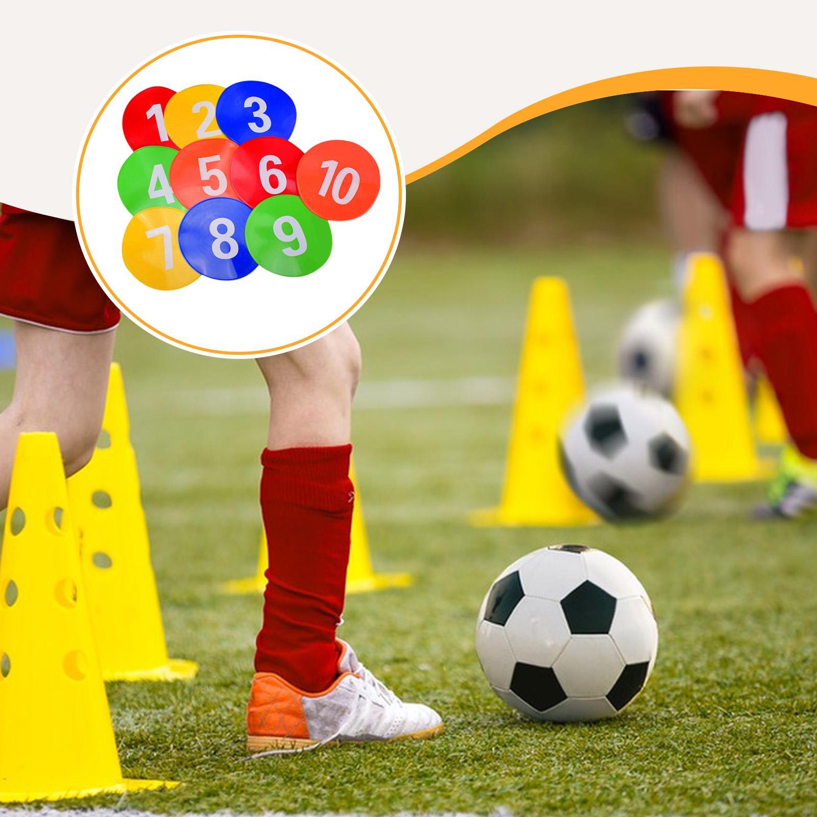 Cones de Futebol Planos em PVC - Court Marker Cone avaliação e preço