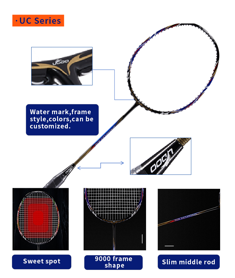 Raquete de badminton UC670 3U  - Badminton Junior avaliação e preço